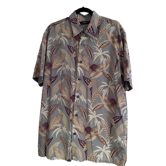 Axis LA Silk Shirt Vacation Vibes-Size Large - Picture 1 of 7